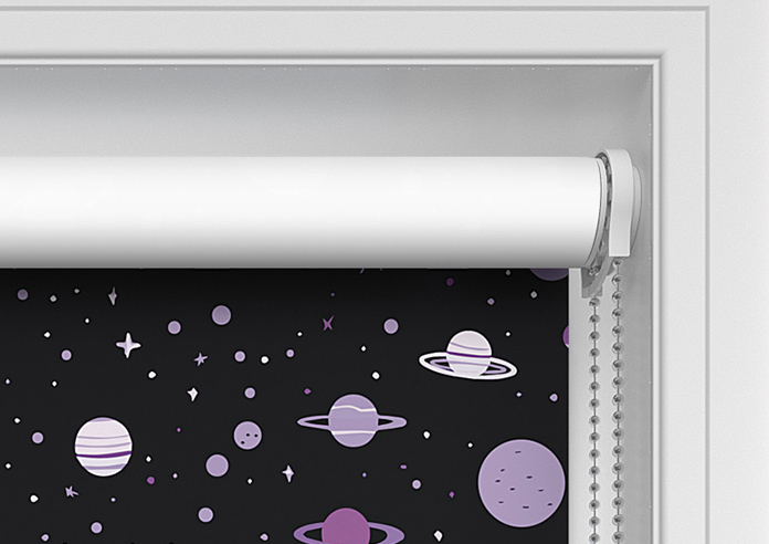 Space Explorer, Galactic Grape - Twist&Fit Roller Blind - Image 10